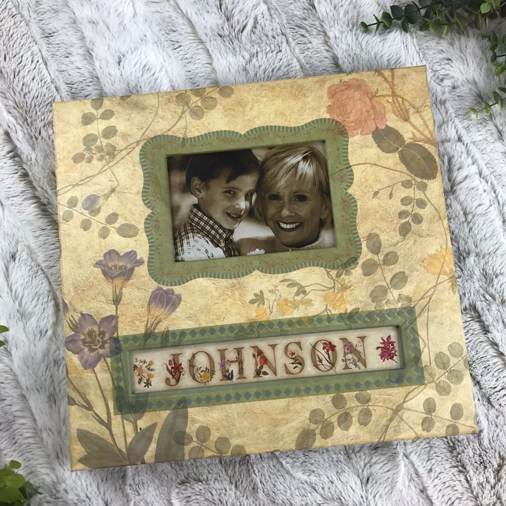 [K&Company] 12x12 Floral Scrapbook Album Kit Scrapbooking Craft Photos Pictures